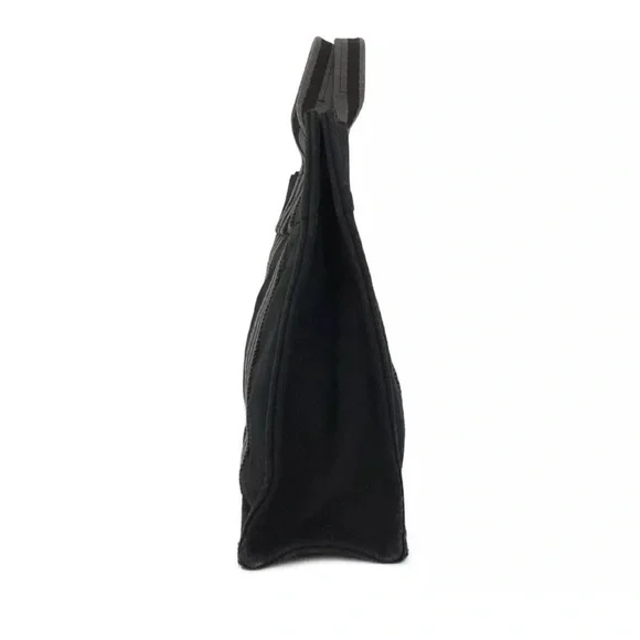 Hermes Black Canvas Tote PM Mini Size - Picture 4 of 12